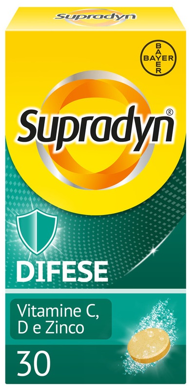 SUPRADYN DIFESE 30 COMPRESSE EFFERVESCENTI - Farmacia-flash.it