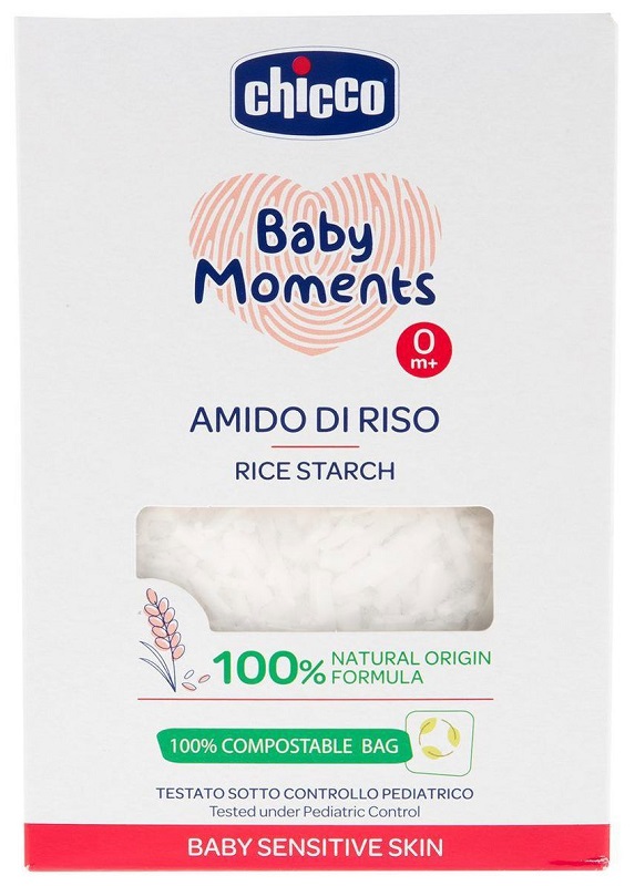 CHICCO BABY MOMENTS AMIDO DI RISO SENS 250 G - Farmacia-flash.it