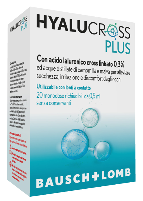 HYALUCROSS PLUS 20 FLACONCINI MONODOSE DA 0,5 ML - Farmacia-flash.it
