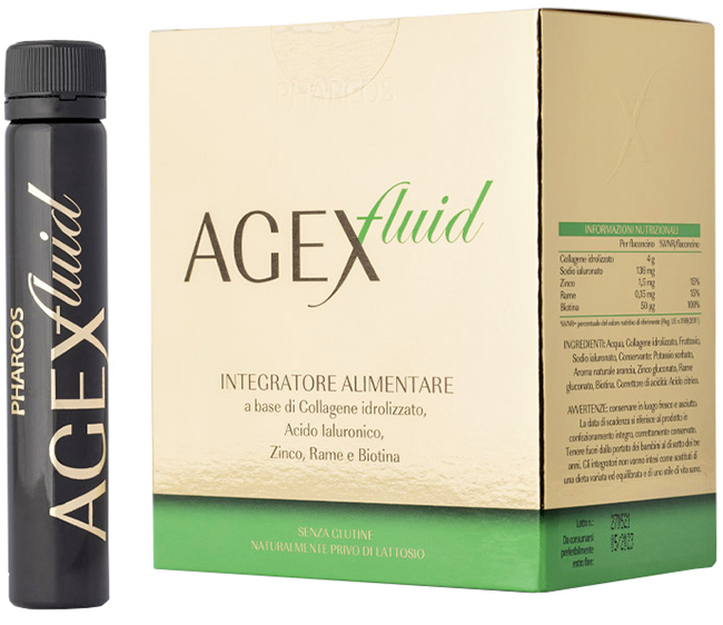 AGEX FLUID PHARCOS 15 FIALE DA 25 ML - Farmacia-flash.it