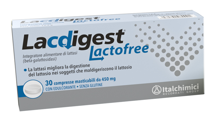 LACDIGEST LACTOFREE 30 COMPRESSE MASTICABILI - Farmacia-flash.it
