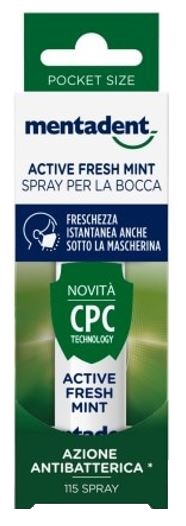 MENTADENT ACTIVE FRESH MINT 15 ML - Farmacia-flash.it