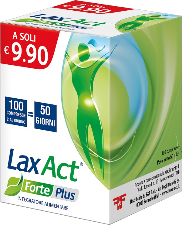 LAX ACT FORTE PLUS 100 COMPRESSE - Farmacia-flash.it