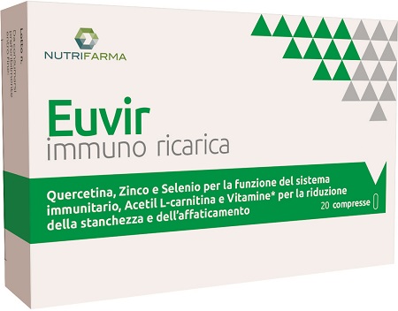EUVIR IMMUNO RICARICA 20 COMPRESSE - Farmacia-flash.it