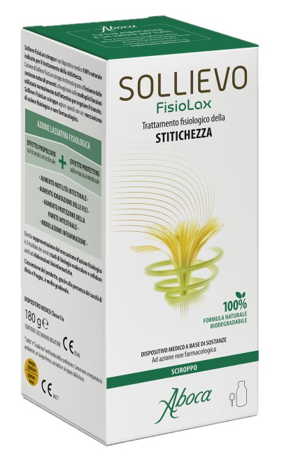 SOLLIEVO FISIOLAX SCIROPPO 180 G - Farmacia-flash.it