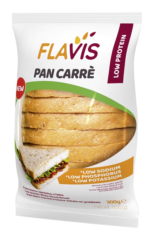 MEVALIA FLAVIS PAN CARRE' 300 G - Farmacia-flash.it