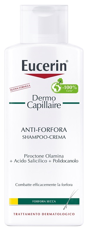 EUCERIN SHAMPOO CREMA ANTIFORFORA SECCA 250 ML - Farmacia-flash.it
