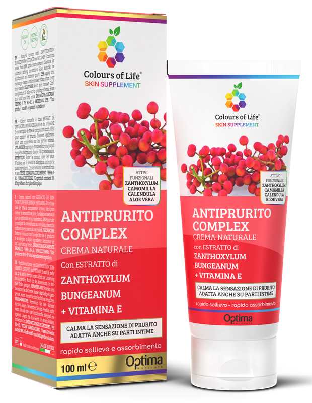 COLOURS OF LIFE SKIN SUPPLEMENTE ANTIPRURITO COMPLEX CREMA 100 ML - Farmacia-flash.it