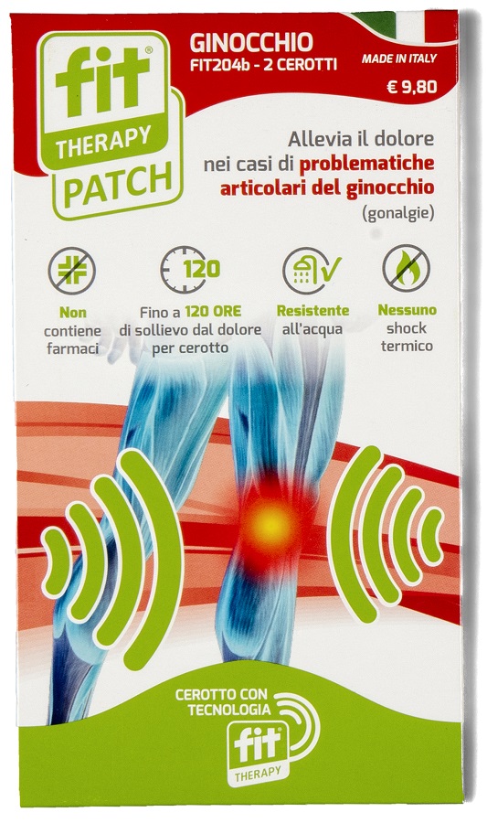 CEROTTO FIT THERAPY GINOCCHIO 2 PEZZI - Farmacia-flash.it