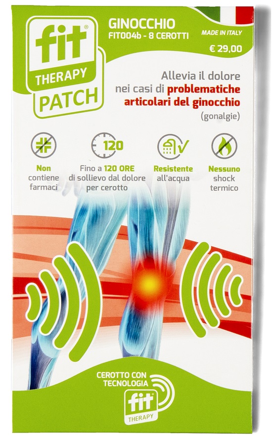 CEROTTO FIT THERAPY GINOCCHIO 8 PEZZI - Farmacia-flash.it