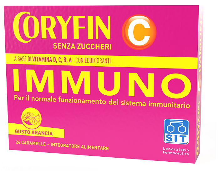 CORYFIN C IMMUNO 24 CARAMELLE - Farmacia-flash.it