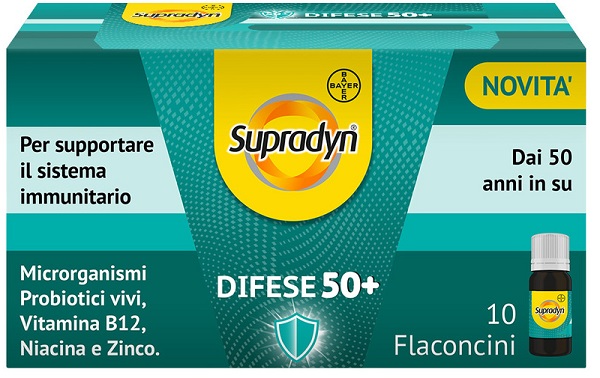 SUPRADYN DIFESE 50+ 10 FLACONCINI 10 ML - Farmacia-flash.it