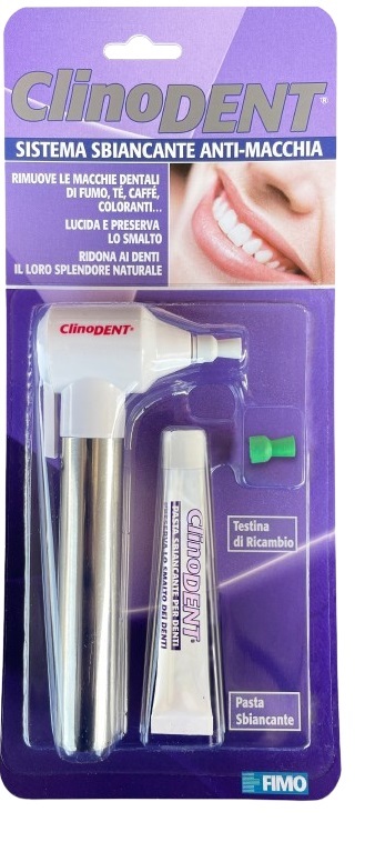 CLINODENT SISTEMA SBIANCANTE ANTIMACCHIA - Farmacia-flash.it