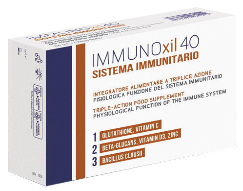 IMMUNOXIL 40 SISTEMA IMMUNITARIO 40 COMPRESSE MASTICABILI - Farmacia-flash.it