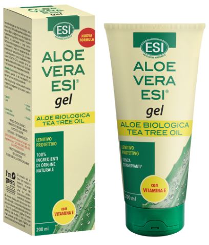 ESI ALOE VERA GEL VITAMINA E + TEA TREE 200 ML - Farmacia-flash.it