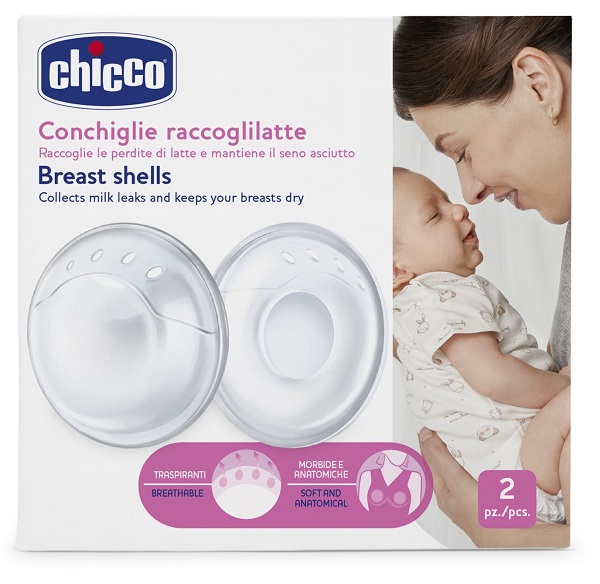 CHICCO CONCHIGLIE RACCOGLILATTE - Farmacia-flash.it