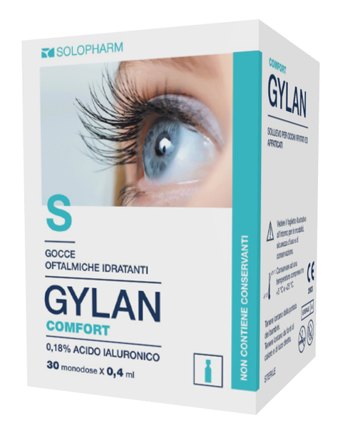 GYLAN COMFORT GOCCE OFTALMICHE 30 TUBETTI MONOUSO DA 0,4 ML - Farmacia-flash.it