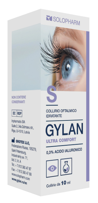 GYLAN ULTRA COMFORT GOCCE OFTALMICHE 10 ML - Farmacia-flash.it