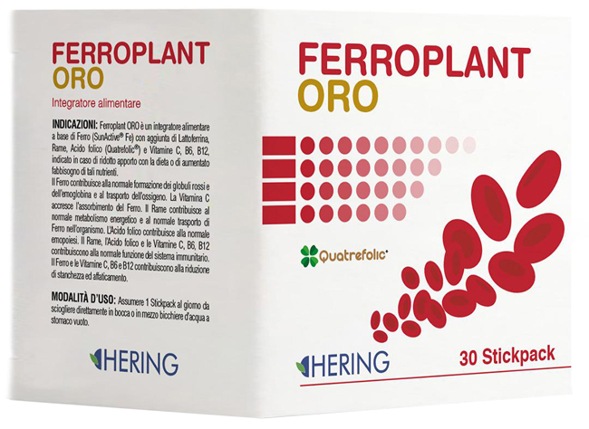 FERROPLANT ORO 30 STICKPACK - Farmacia-flash.it