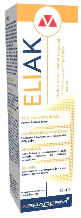 ELIAK 150 ML BRADERM - Farmacia-flash.it