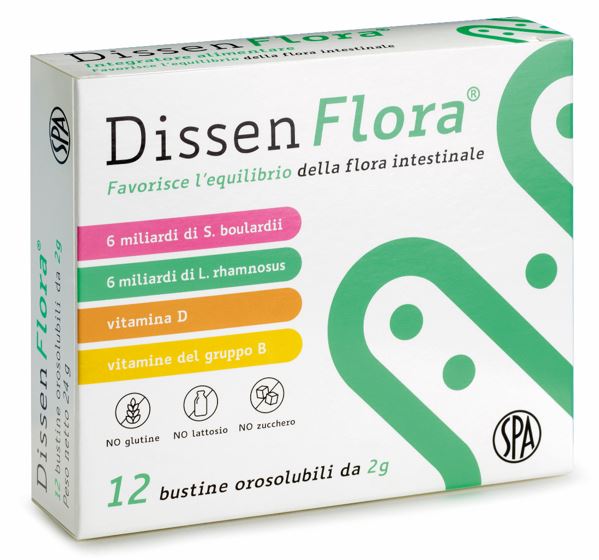 DISSEN FLORA 12 BUSTINE - Farmacia-flash.it