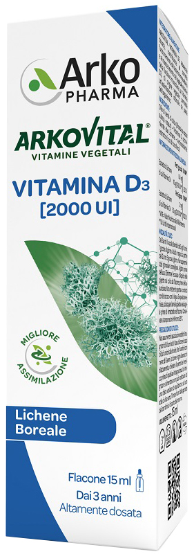ARKOVITAL VITAMIN D3 15 ML - Farmacia-flash.it