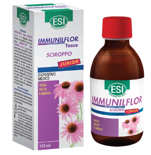 ESI IMMUNILFLOR SCIROPPO TOSSE JUNIOR 150 ML - Farmacia-flash.it