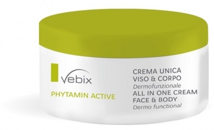 VEBIX PHYTAMIN E CREMA UNICA DERNOFUNSIONALE VISO E CORPO 300 ML - Farmacia-flash.it