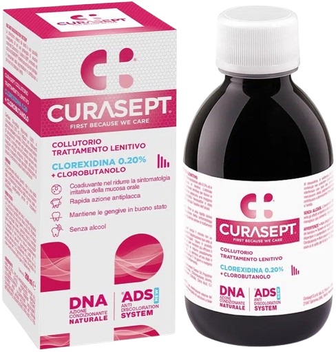CURASEPT COLLUTORIO ADS DNA TRATTAMENTO LENITIVO 200 ML - Farmacia-flash.it