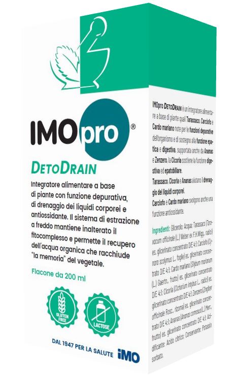 IMOPRO DETODRAIN 200 ML - Farmacia-flash.it