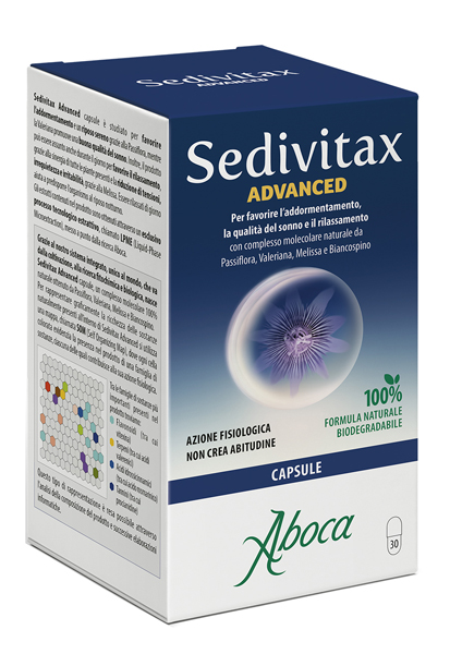 SEDIVITAX ADVANCED 30 CAPSULE - Farmacia-flash.it