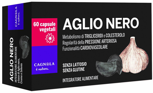 AGLIO NERO 60 CAPSULE CAGNOLA - Farmacia-flash.it