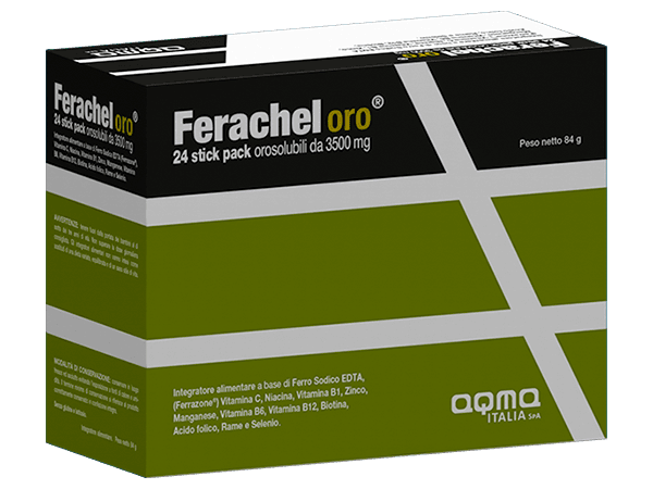 FERACHEL ORO 24 STICK OROSOLUBILI - Farmacia-flash.it