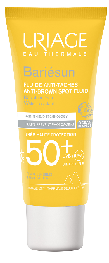 URIAGE EAU THERMALE BARIESUN FLUIDO ANTIMACCHIE SPF 50+ 40 ML - Farmacia-flash.it