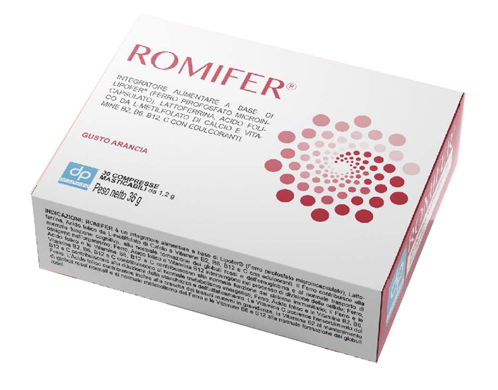 ROMIFER 30 COMPRESSE MASTICABILI - Farmacia-flash.it