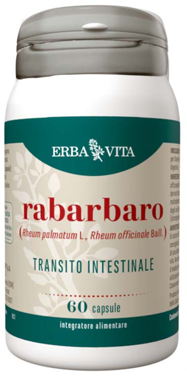 RABARBARO 60 CAPSULE - Farmacia-flash.it