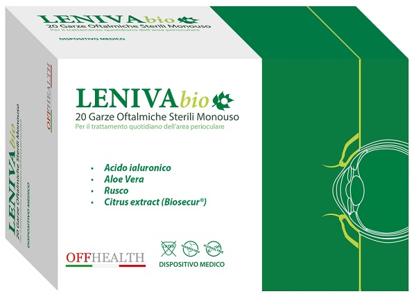 GARZE OFTALMICHE LENIVA BIO 20 PEZZI - Farmacia-flash.it