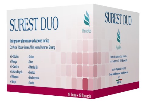 SUREST DUO 12 BUSTINE 9G + 12 FIALETTE 20ML - Farmacia-flash.it