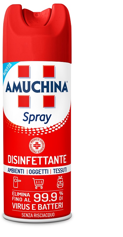 AMUCHINA SPRAY AMBIENTI OGGETTI TESSUTI 400 ML - Farmacia-flash.it