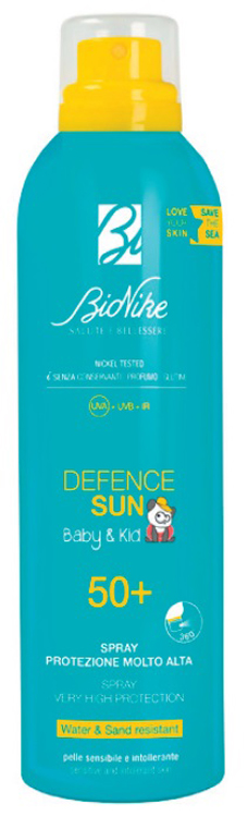 DEFENCE SUN BABY&KID SPRAY SPF 50+ 200 ML - Farmacia-flash.it