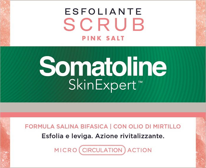 SOMATOLINE SKIN EXPERT SCRUB PINK SALT 350 G - Farmacia-flash.it