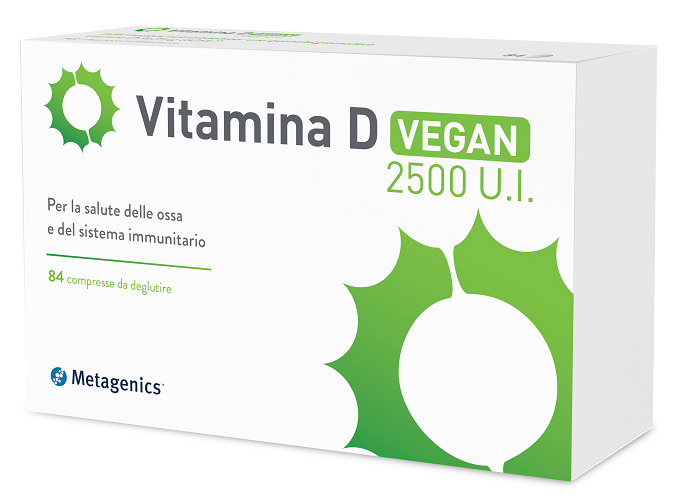 VIT D 2500 IU VEGAN 84 COMPRESSE - Farmacia-flash.it