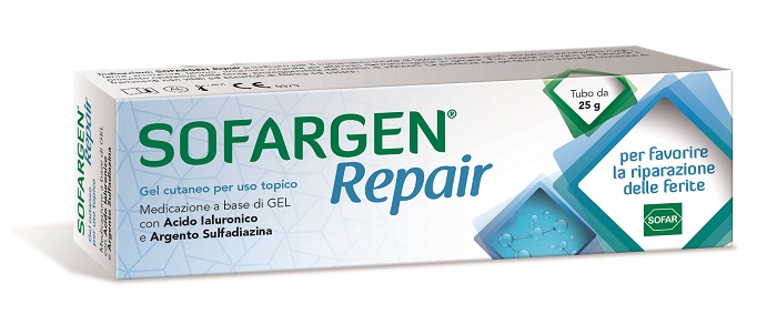 MEDICAZIONE SOFARGEN GEL ACIDO IALURONICO E ARGENTO SULFADIAZINA TUBETTO 25 G - Farmacia-flash.it