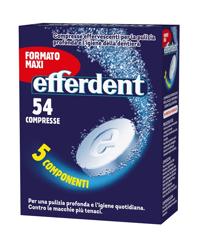EFFERDENT 54 COMPRESSE EFFERVESCENTI - Farmacia-flash.it