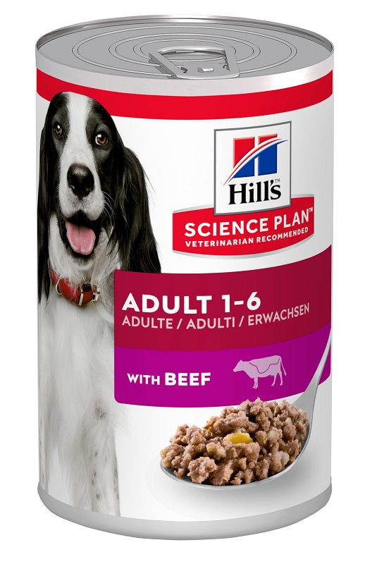 SCIENCE PLAN CANINE ADULT BEEF 370 G - Farmacia-flash.it