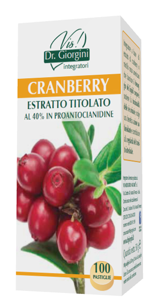 CRANBERRY ESTRATTO TITOLATO 100 PASTIGLIE - Farmacia-flash.it