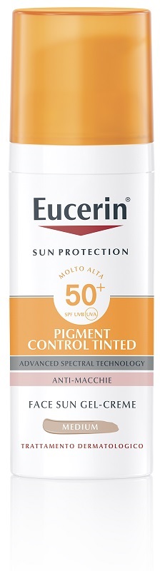 EUCERIN SUN PIGMENT CONTROL TINTED SPF50+ MEDIUM 50 ML - Farmacia-flash.it