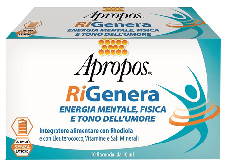 APROPOS RIGENERA ENERGIA FISICA E MENTALE 10 FLACONCINI 10 ML - Farmacia-flash.it