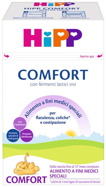 HIPP LATTE COMFORT 600 G - Farmacia-flash.it