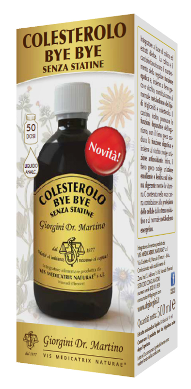 COLESTEROLO BYE BYE SENZA STATINE 500 ML - Farmacia-flash.it